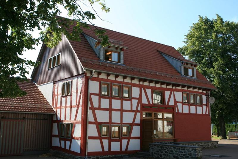 Deutsches Haus Hotel Restaurant Gastwirtschaft Biergarten Am Radweg Bermuthshain Εξωτερικό φωτογραφία